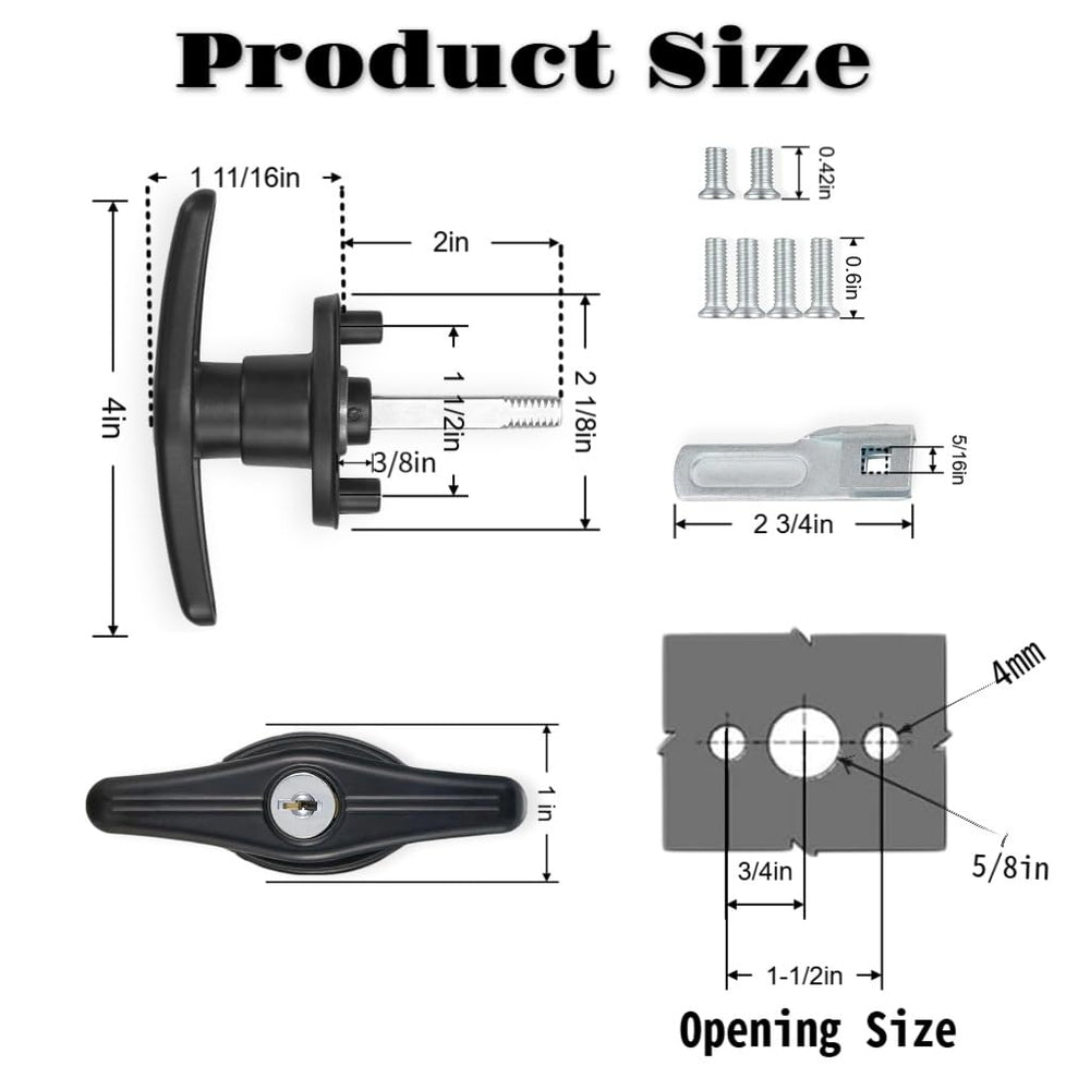Ojeemii close-up zinc alloy handle showing corrosion resistance and solid feel