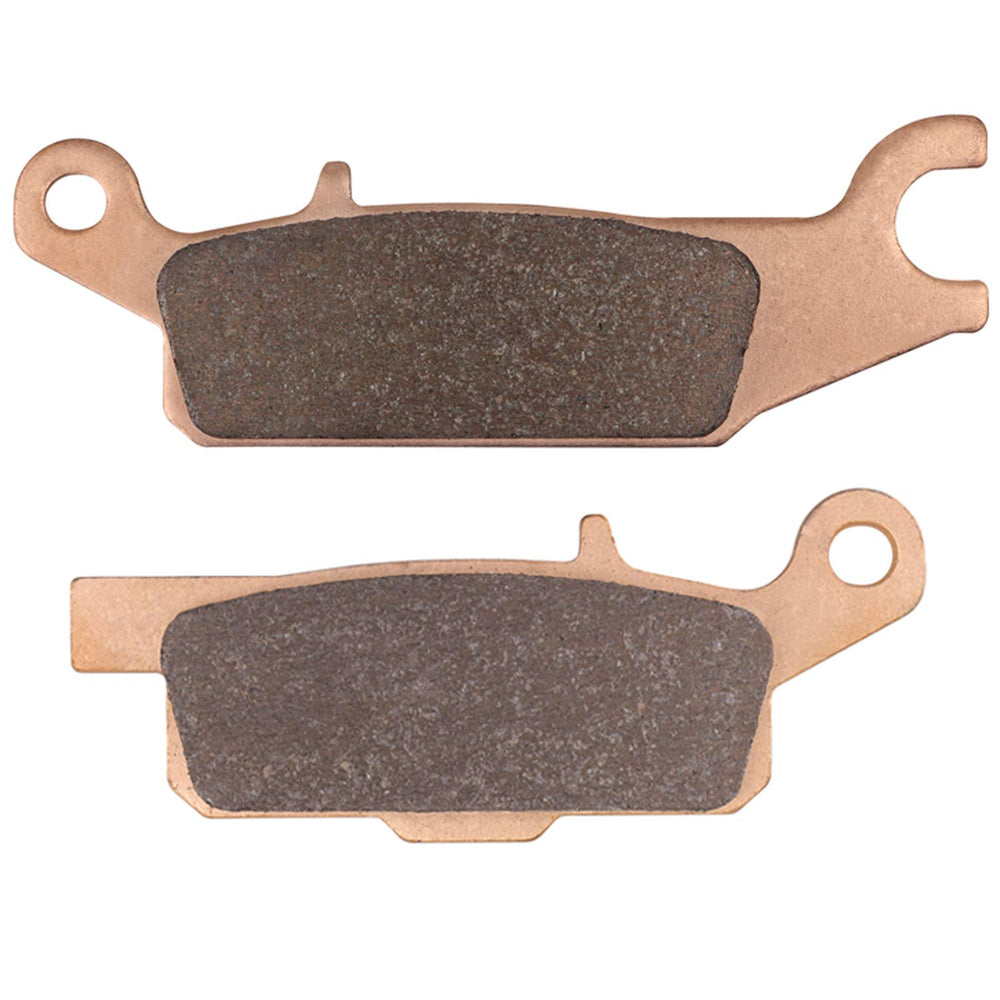 OKBA brake pad installed on a Yamaha caliper demonstrating easy fit and reliable stopping benefit
