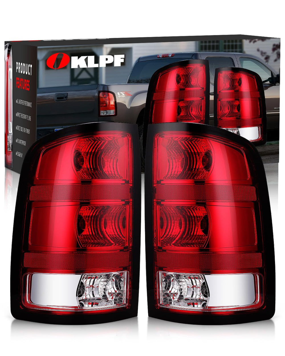 OKLPF front tail light assembly showing clean fit and OEM-style styling for reliable replacement
