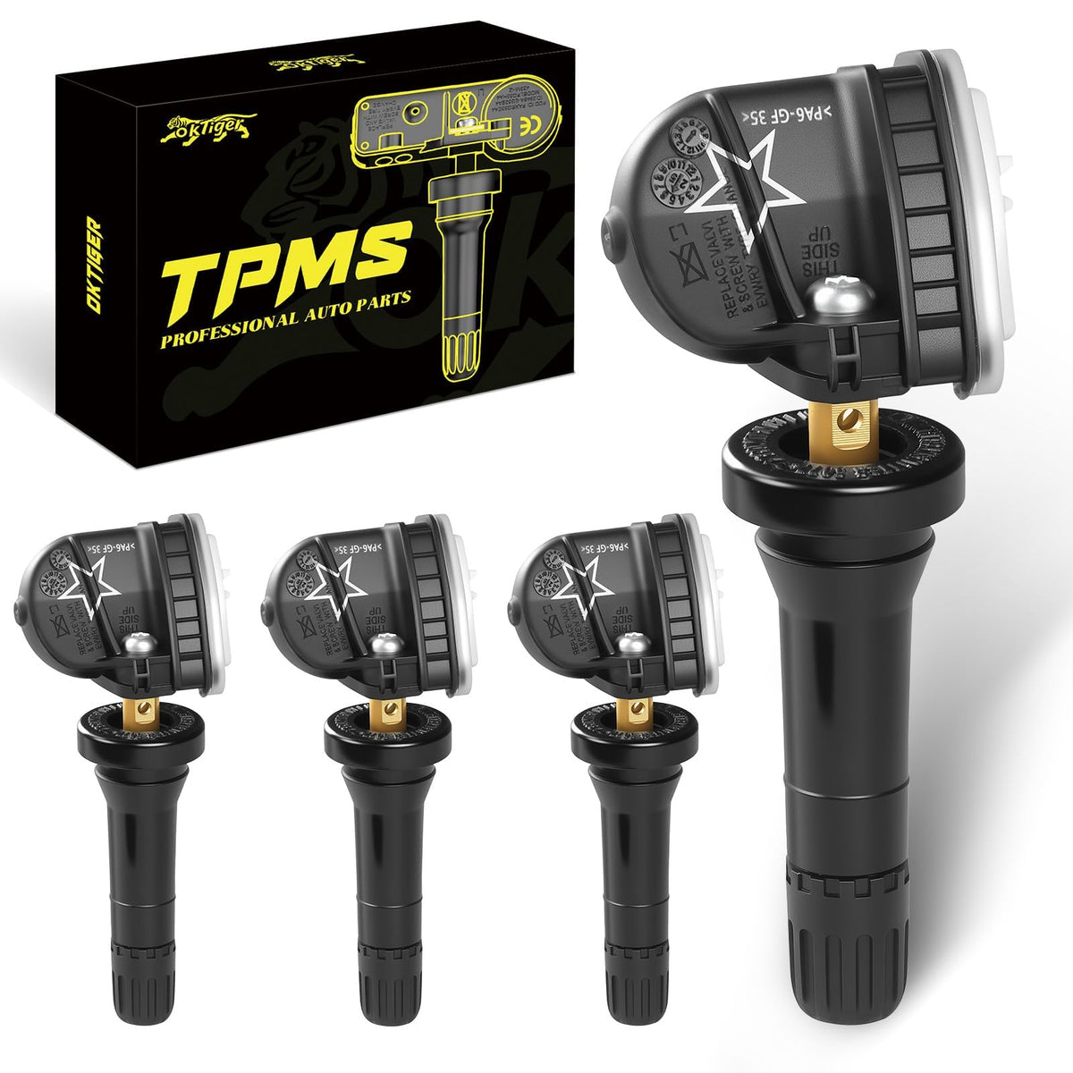 oktiger front sensor assembly showing compact design and reliable replacement