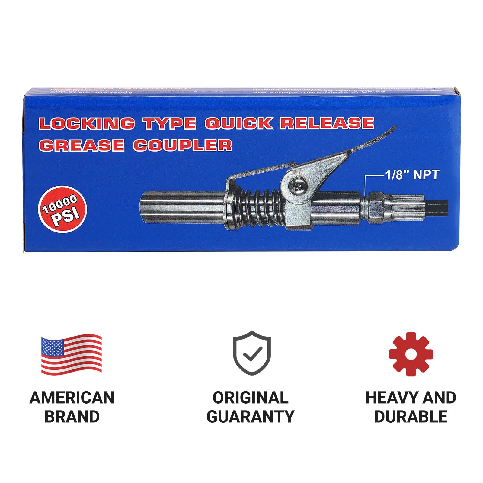 OKYOUK cleaning tool and nozzle accessory displayed for pre-cleaning Zerk fittings