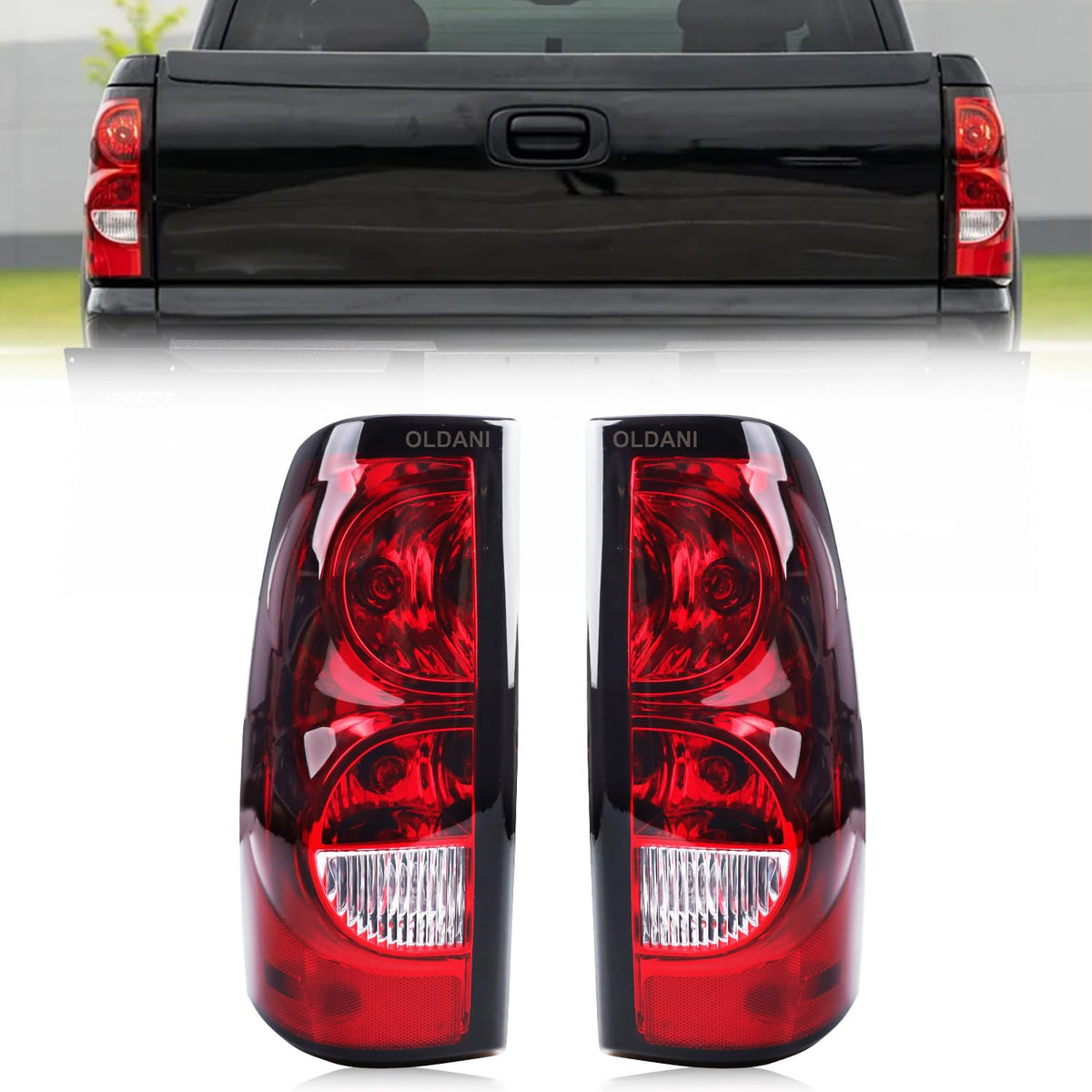 OLDANI front assembly black edge showing clean OEM-style replacement and improved appearance