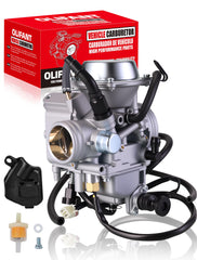 OLIFANT carburetor front view showing clean finish and reliable replacement