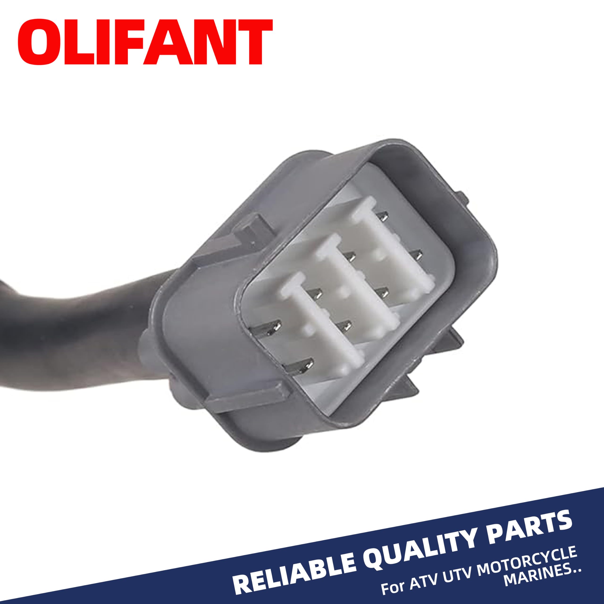 OLIFANT CDI eight-pin array close-up for secure electrical contact