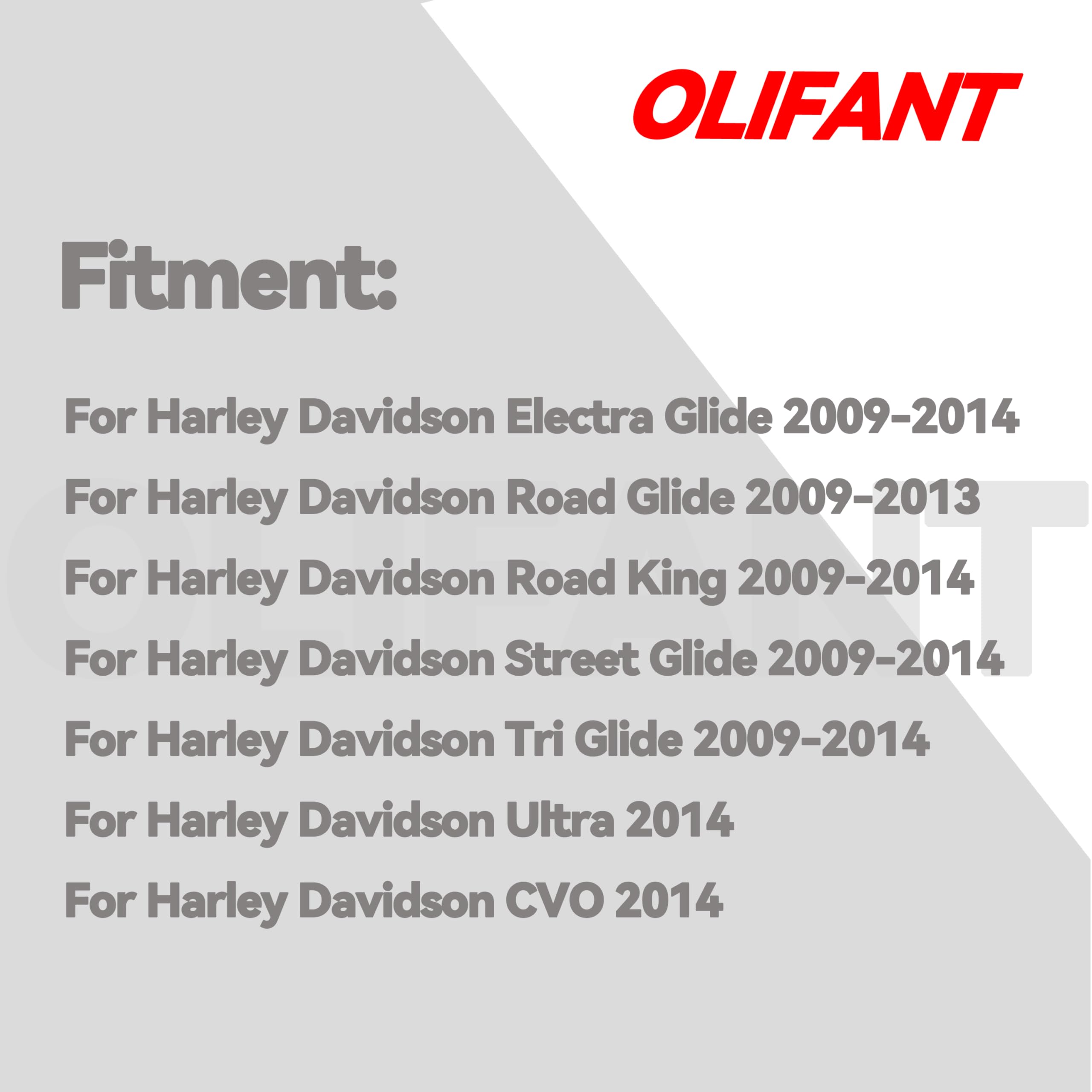 OLIFANT regulator-rectifier connector and pinout detail for correct installation