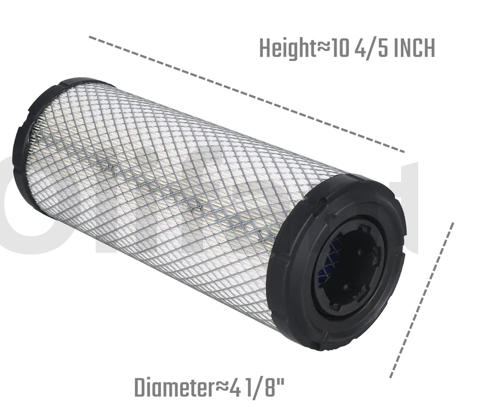 OLIFANT inner filter top view highlighting sealing surface and precise fit