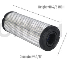 OLIFANT inner filter top view highlighting sealing surface and precise fit