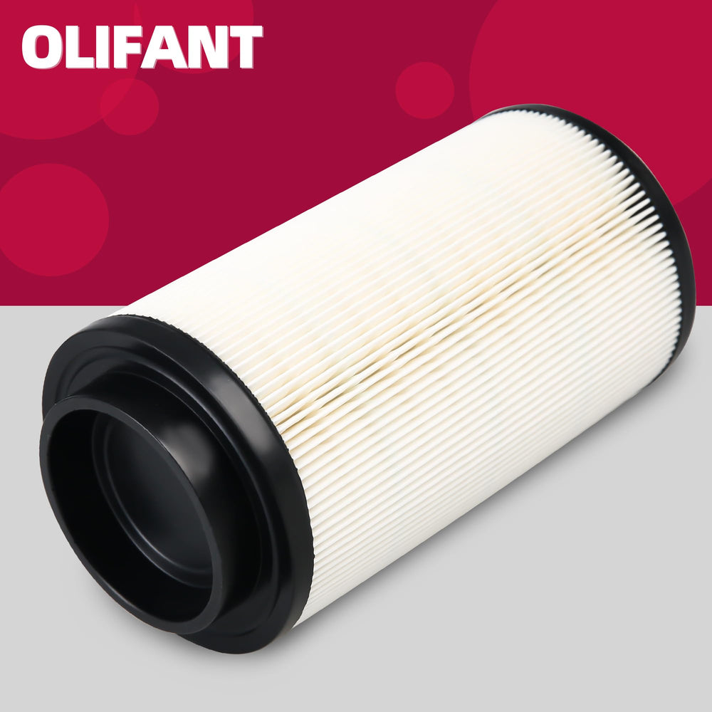 OLIFANT label close-up with OEM reference numbers for fit verification