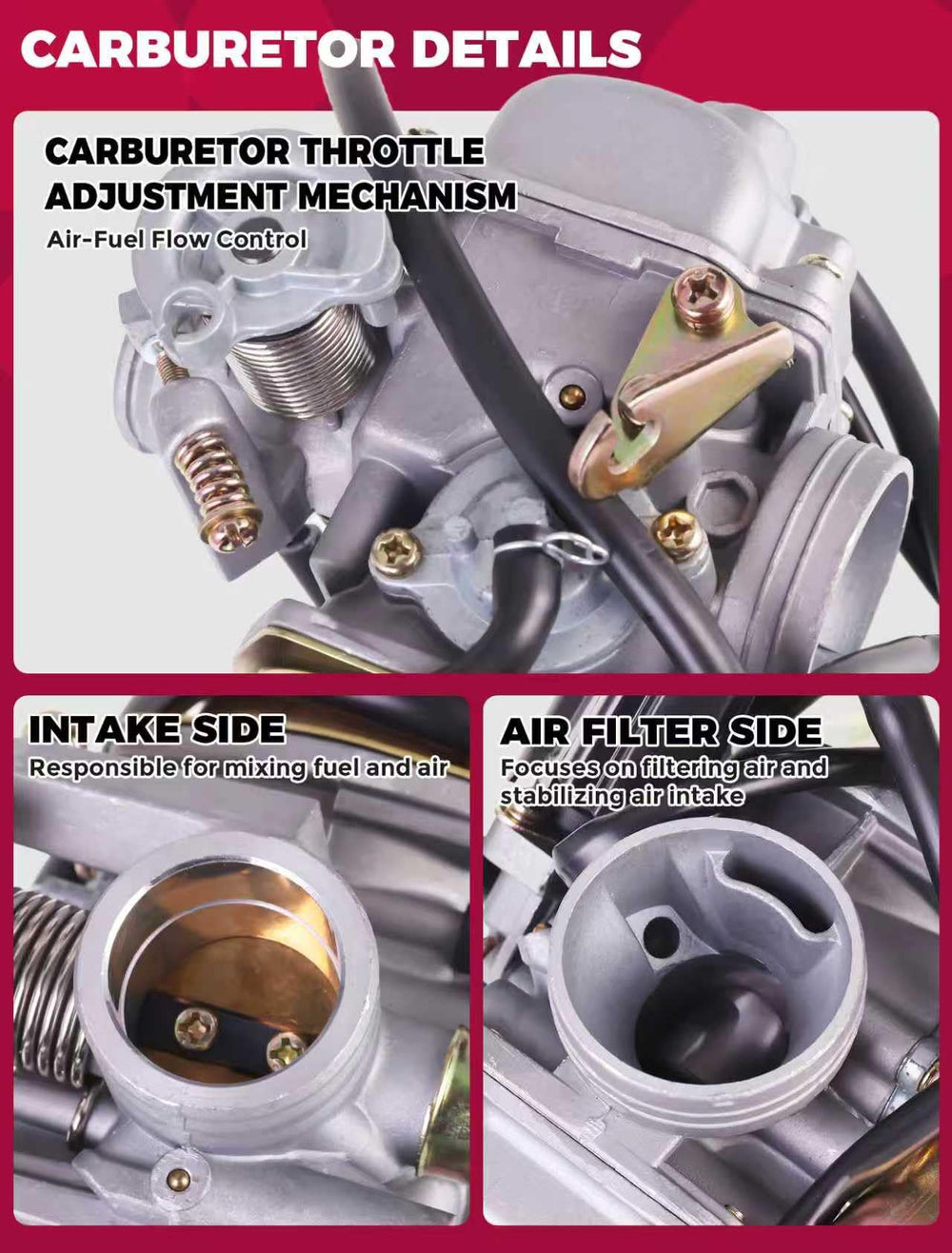 OLIFANT PD24J dimension view with ruler to confirm intake and filter fitment