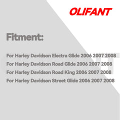OLIFANT regulator connector detail highlighting OEM-style plug benefit