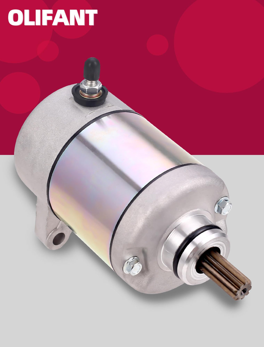 OLIFANT starter in packaging with hardware showing ready-to-install convenience