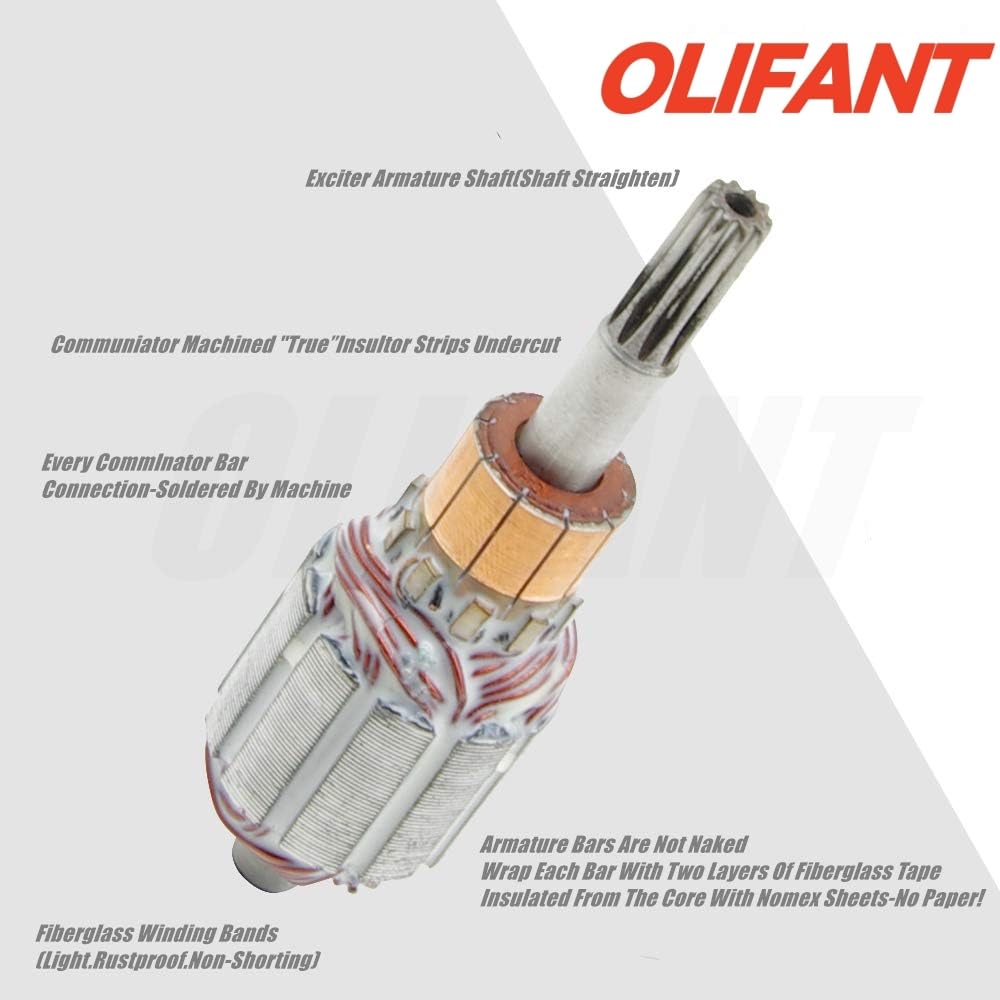 OLIFANT starter packaging and label showing part numbers for verification