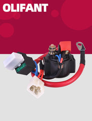 OLIFANT starter relay installed in UTV demonstrating reliable start function