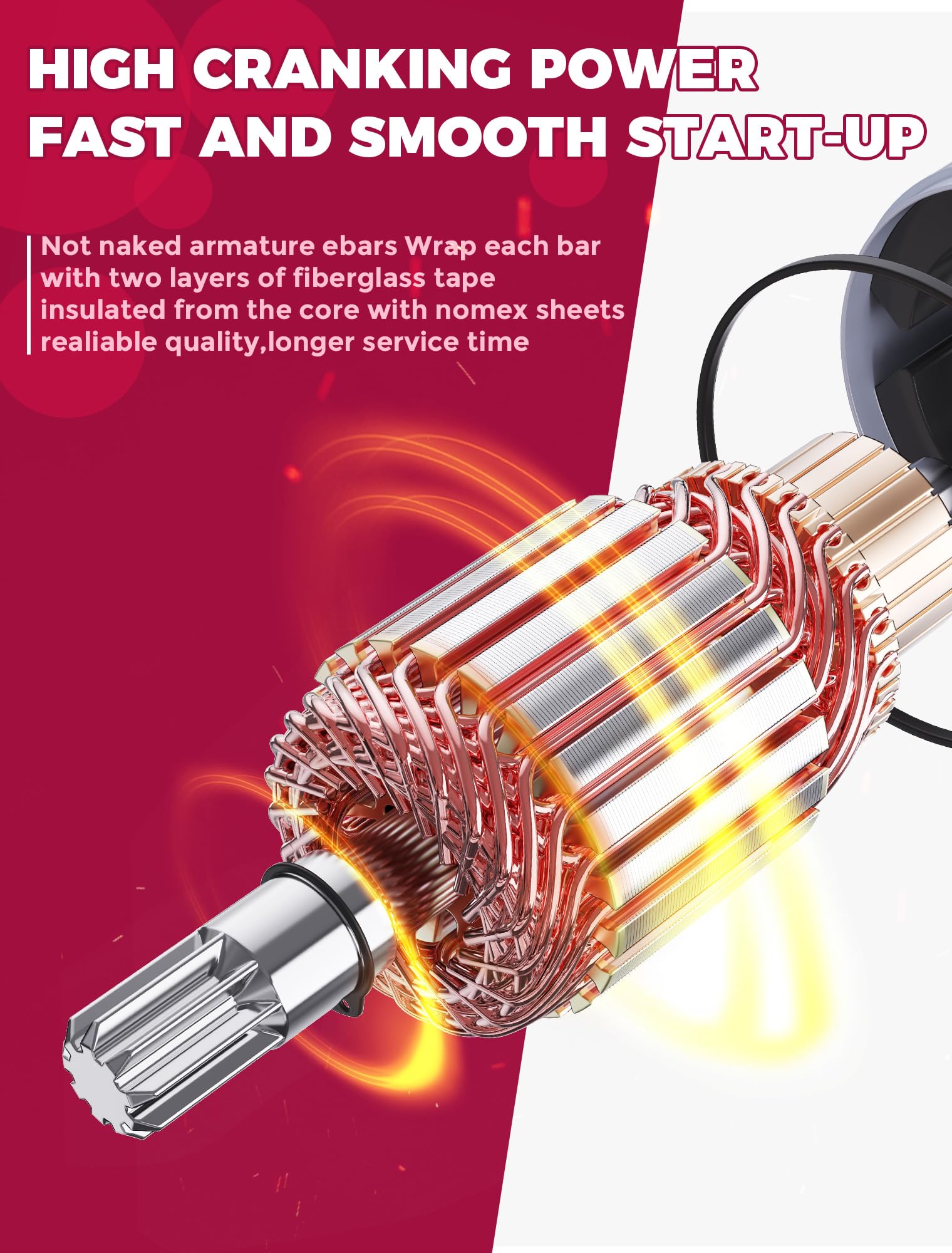 OLIFANT solenoid and terminals image highlighting reliable electrical connections