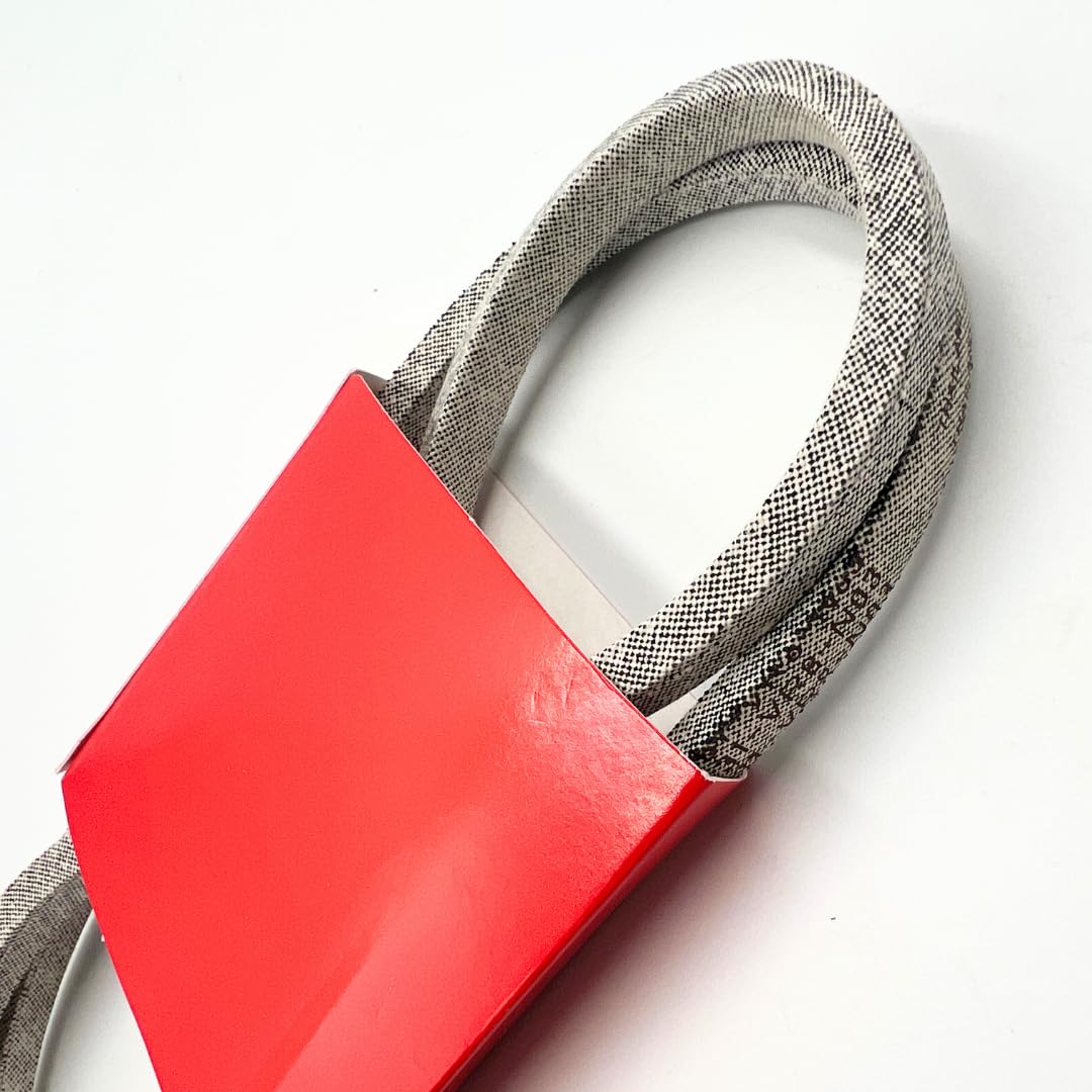 OLIKIUS belt installed on HRN216 demonstrating proper fit and smoother operation