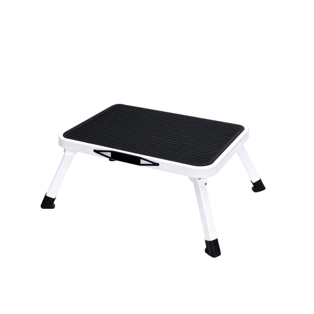 OLIXIS front view showing sturdy metal frame and stable design benefit: durable support