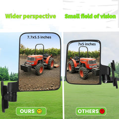 Omgro adjustable ball joint angled to show customizable sightlines benefit