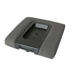 omoZone front console lid gray front view showing clean replacement fit