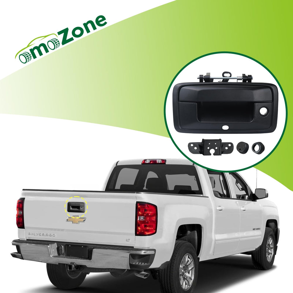 omoZone rear view highlighting camera hole and mounting area for precise alignment