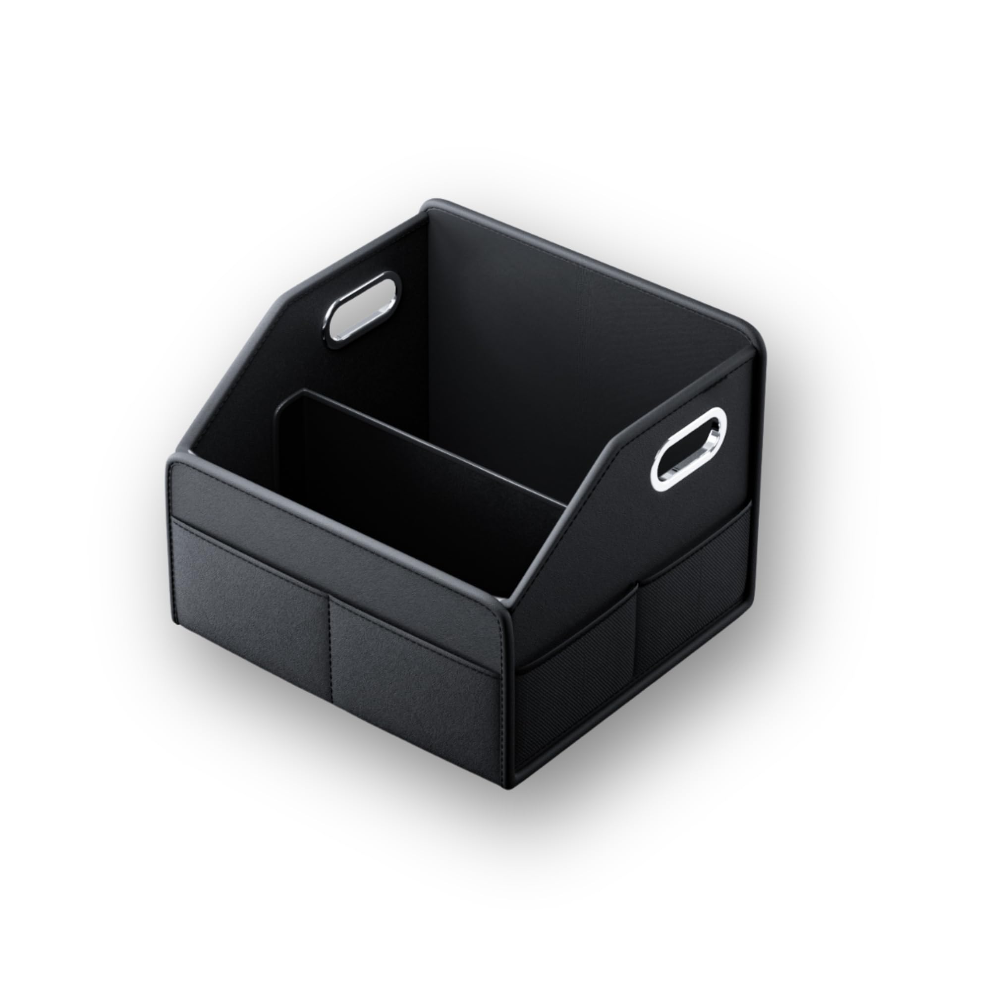 Ompellus front view showing compartments and quick-access benefit