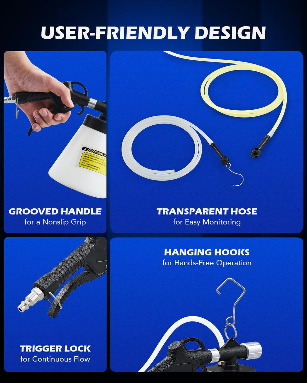 Orion Motor Tech silicone hose detail showing flexible tubing for leak-free connections