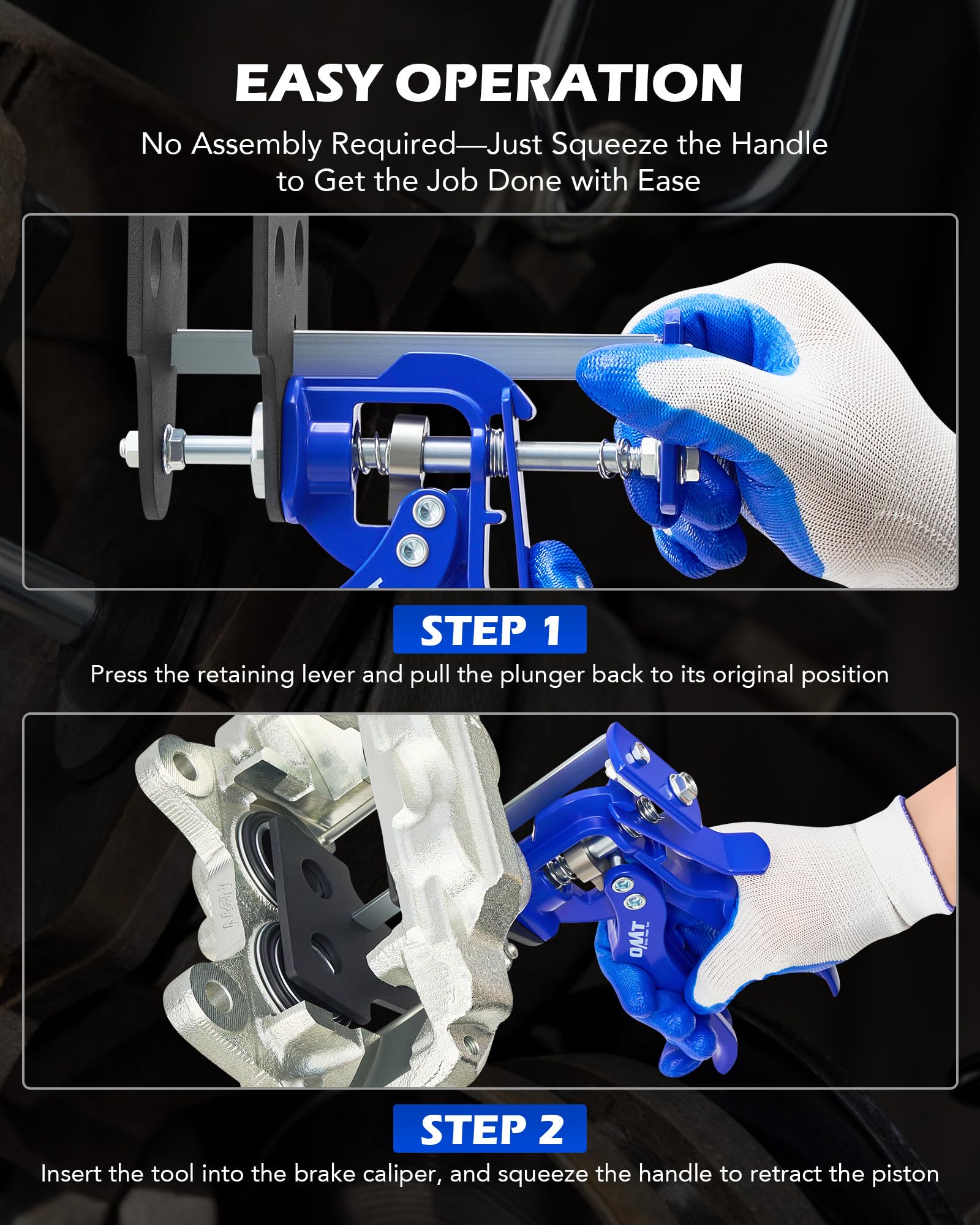 Orion Motor Tech detailed spreader arms showing robust steel and precise fit benefit