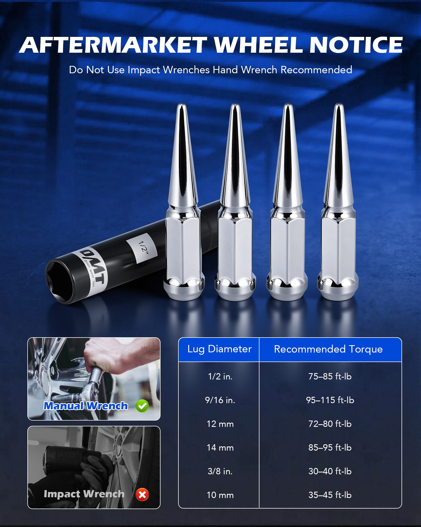 Orion Motor Tech product label and packaging showing included key and quantity benefit