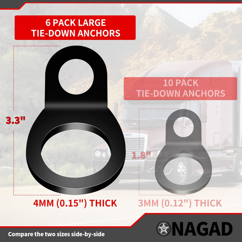 ONAGAD anchor with strap and hook attached showing secure fastening advantage