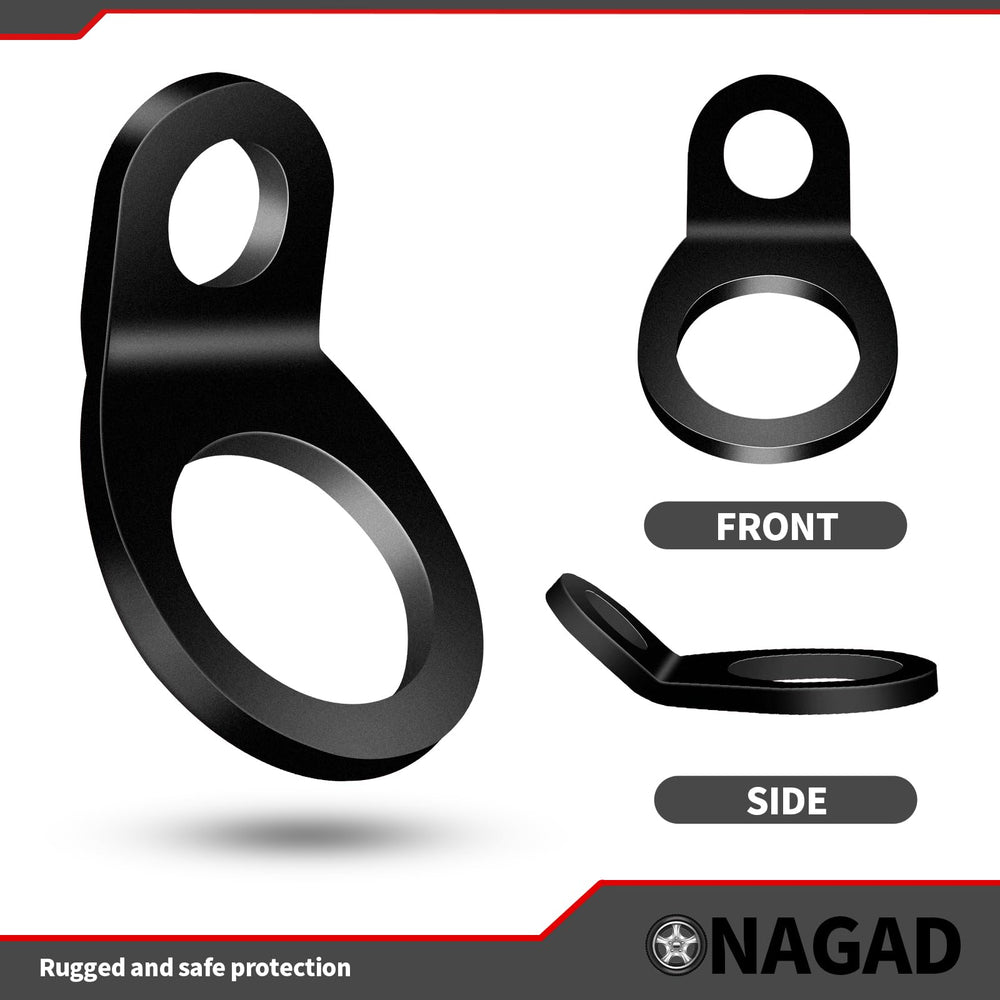 ONAGAD lifestyle image on trailer showing use with motorcycle and cargo organization benefit