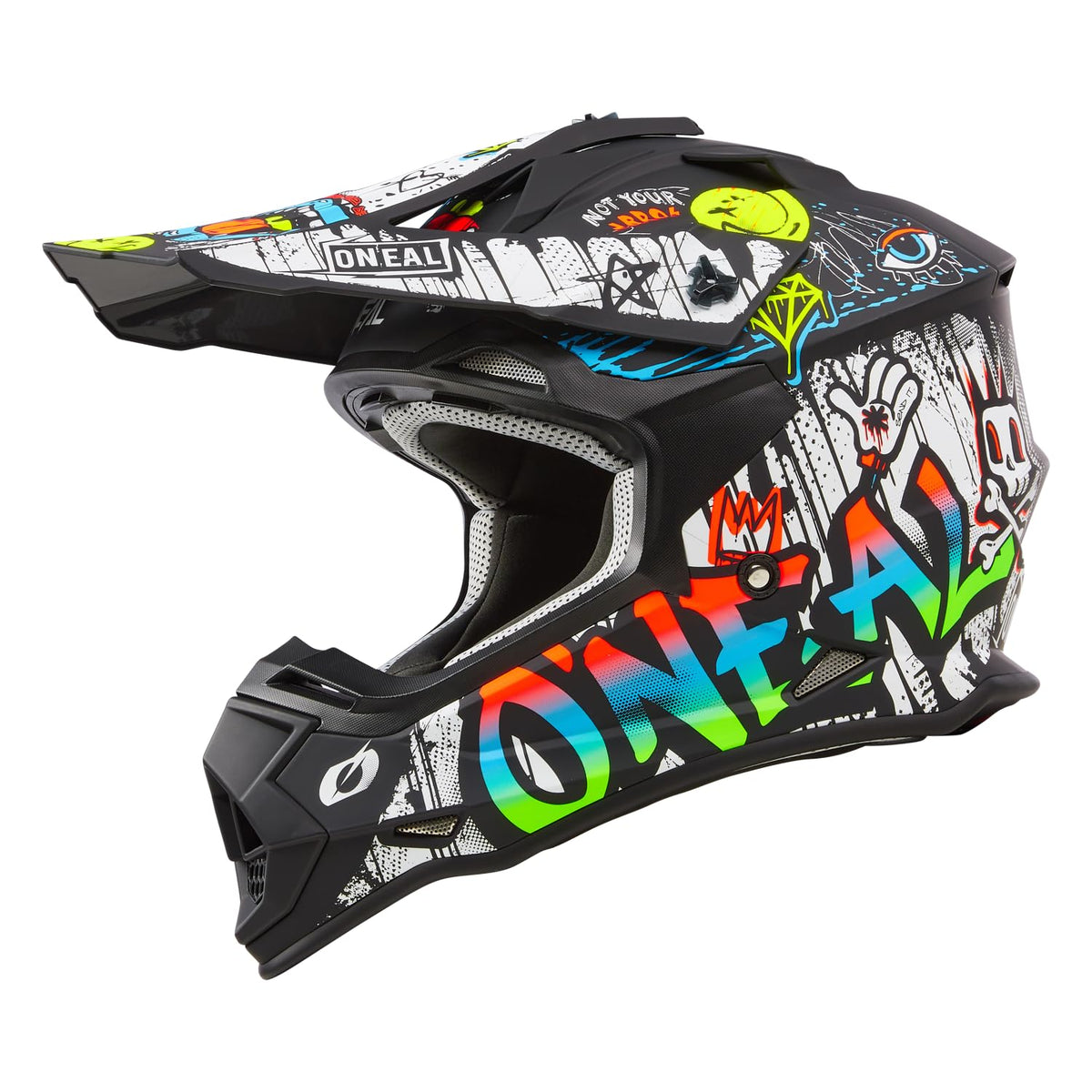 O'NEAL 2SRS front profile showing fit and durable shell protection