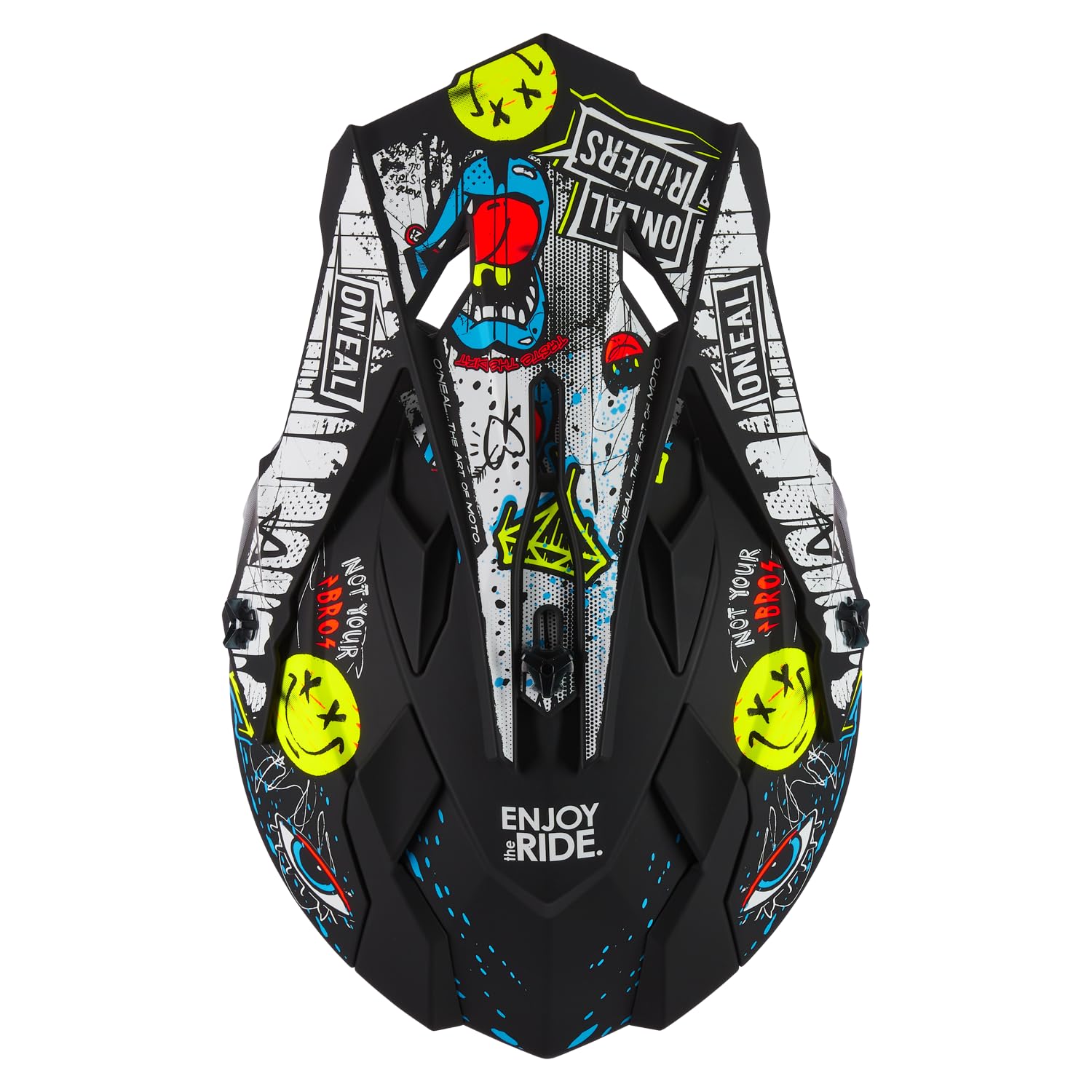 O'NEAL 2SRS on a rider during trail use to show protection and real-world comfort