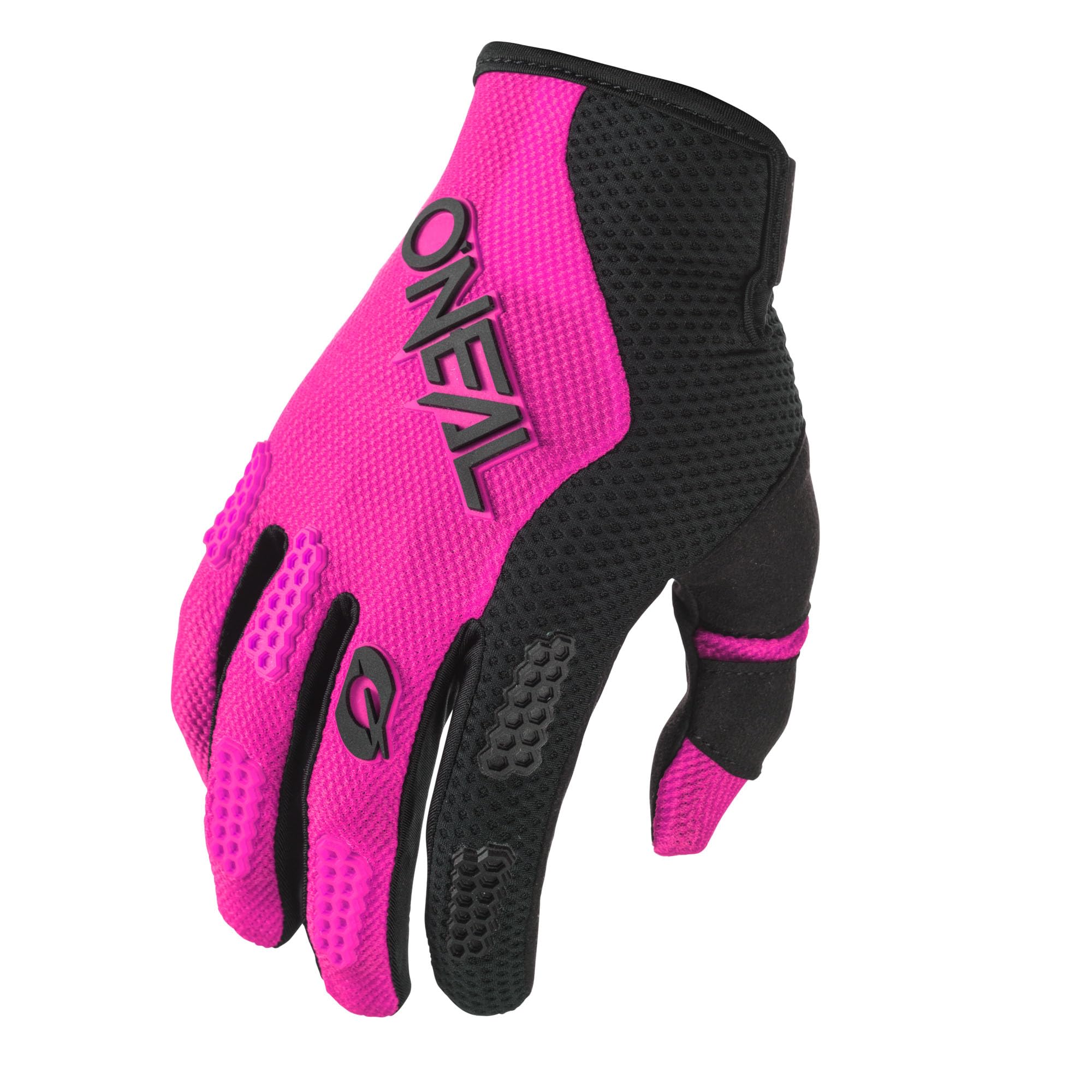 O'NEAL Element glove front view showing ventilation and secure fit