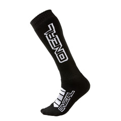 O'NEAL full view of black Pro Mx socks showing fit and performance