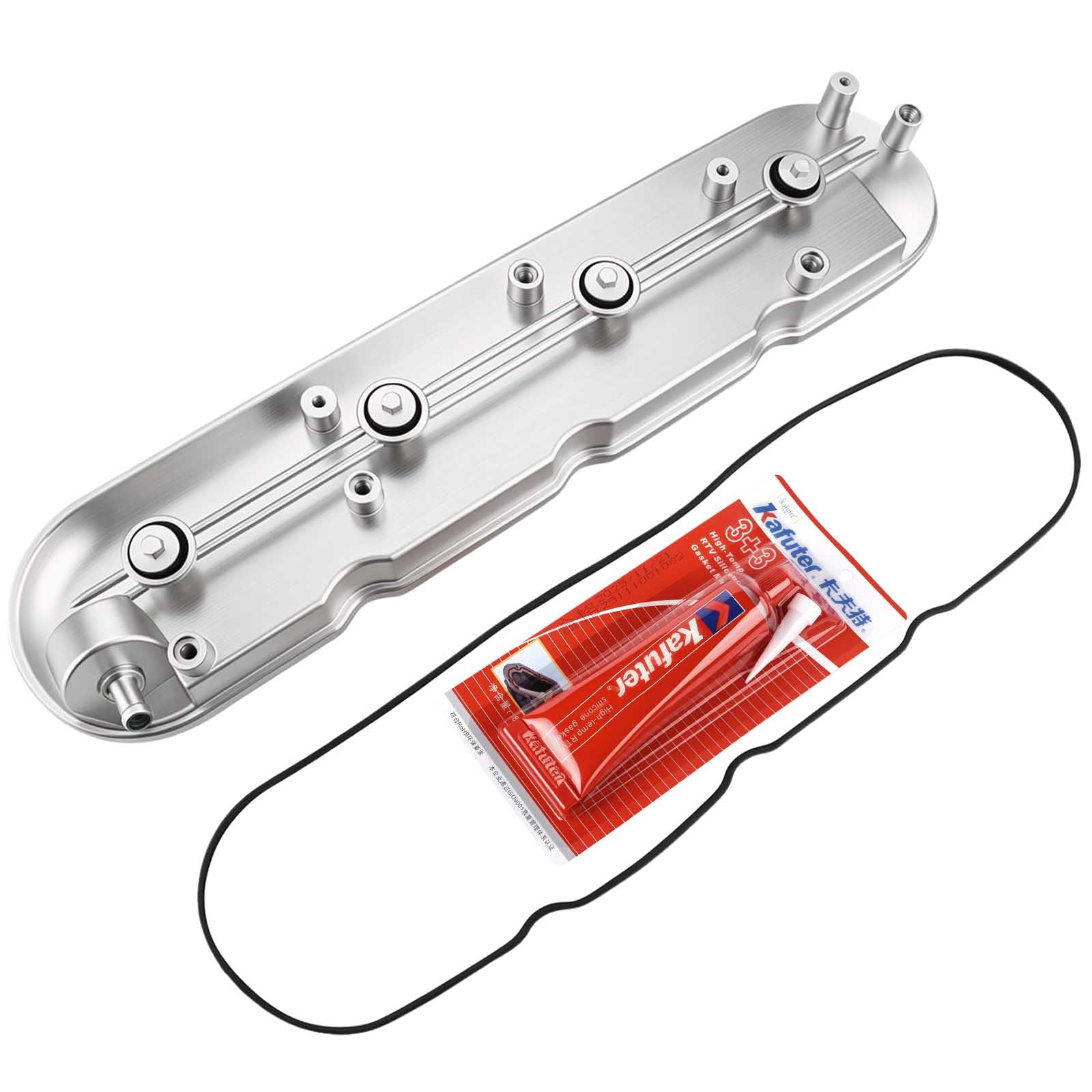 ONER AUTO PARTS valve cover front view showing clean finish and direct-fit benefits