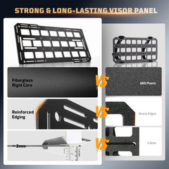 ONETIGRIS visor panel mounted in car demonstrating quick access to essentials
