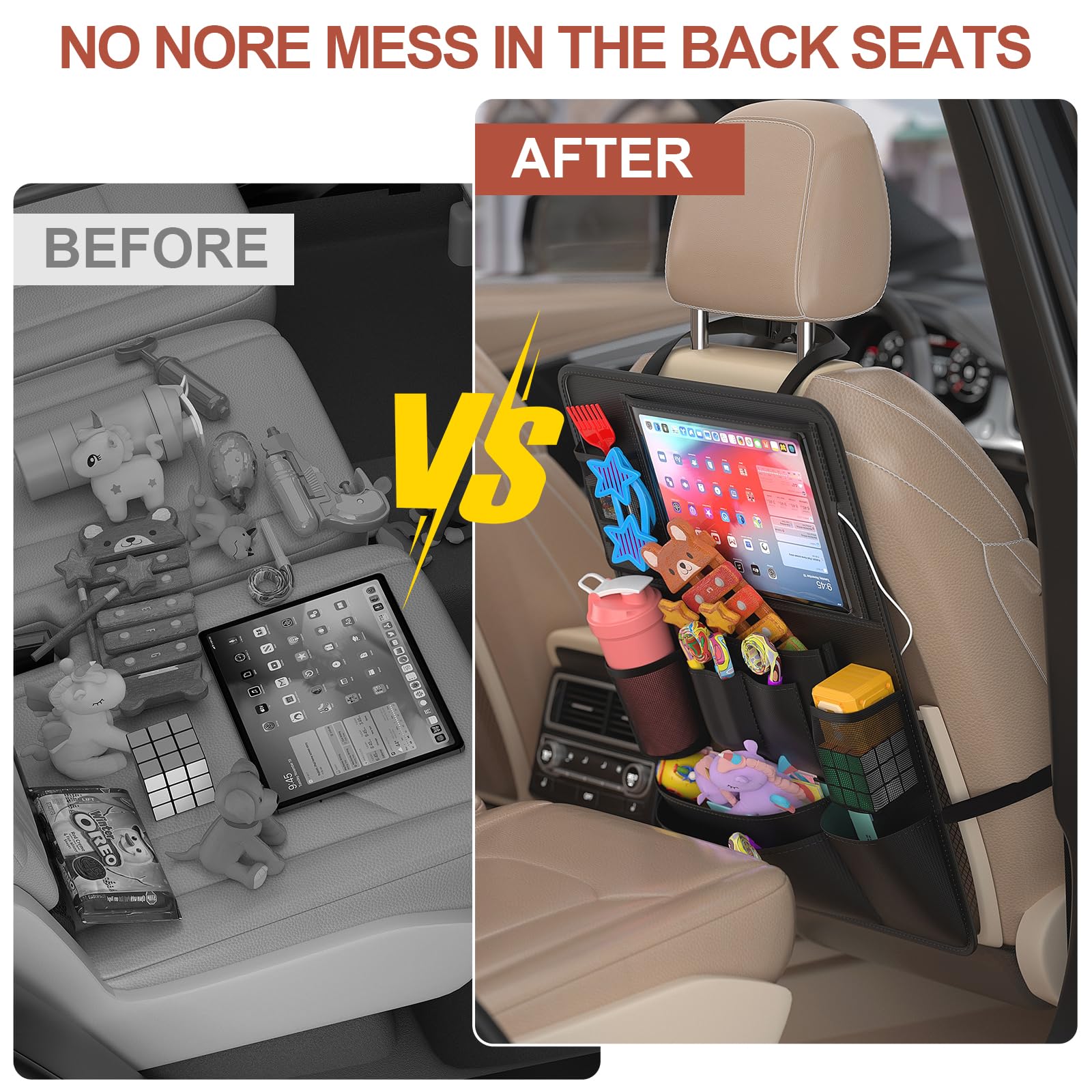 Oneyus lifestyle image with kids using organizers for calmer travel
