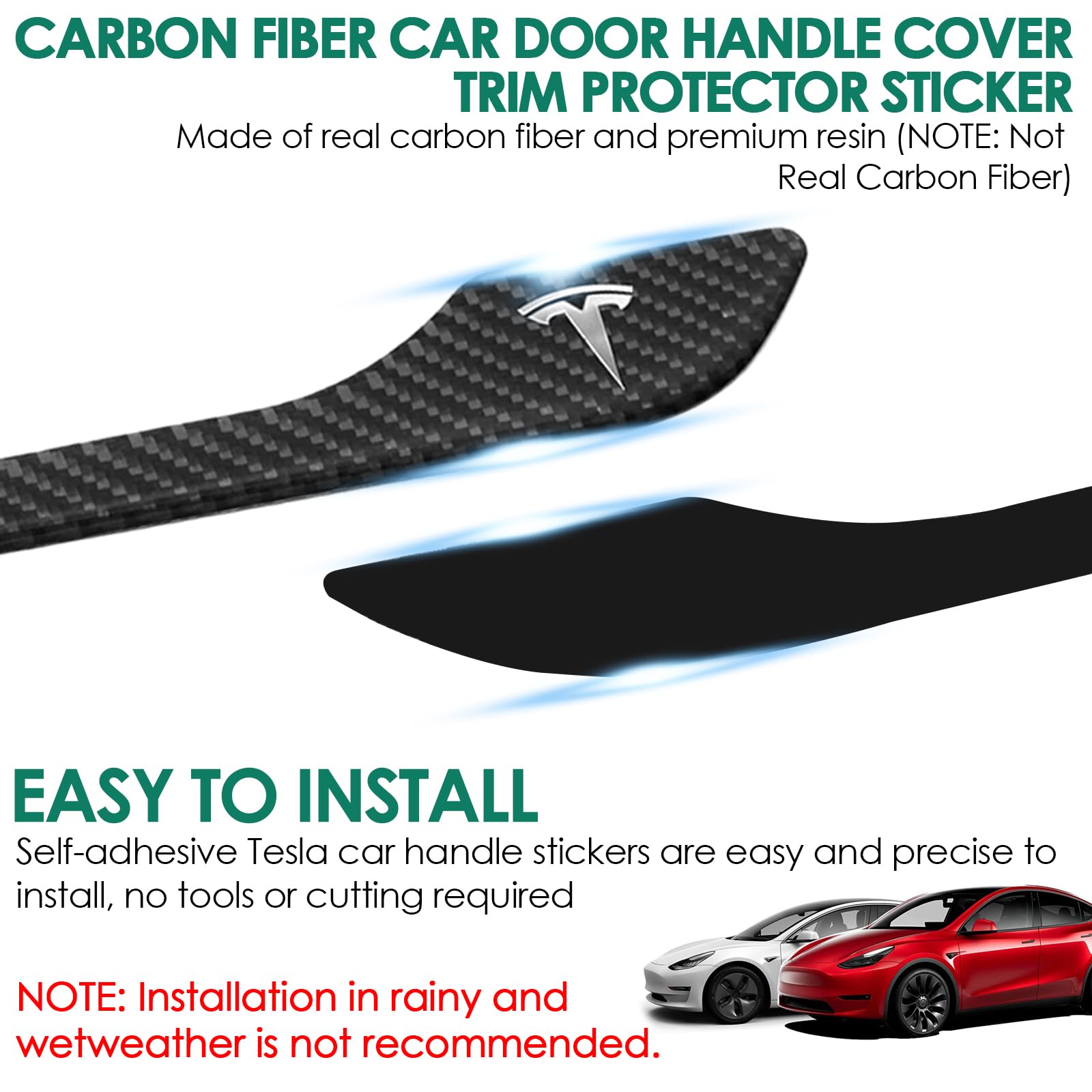 ONKENTET adhesive backing detail showing secure bond and easy install