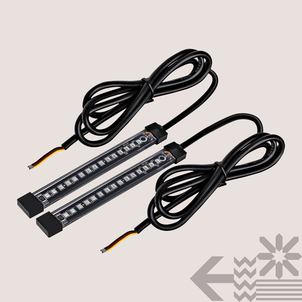 ONLINE LED STORE running and brake light demo at night showing visibility