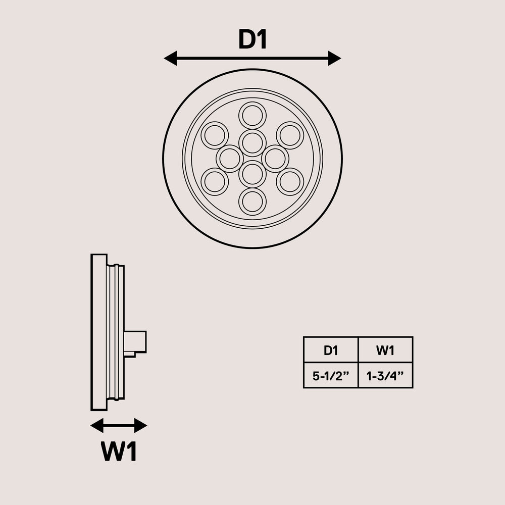 ONLINE LED STORE TRUE MODS wiring and grommet with 90-degree connector for easy fit