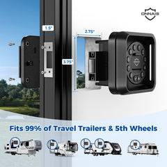 ONNAIS keypad close-up highlighting peek-proof design and durability