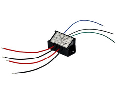 OONO module LED closeup showing red and green indicators to confirm direction