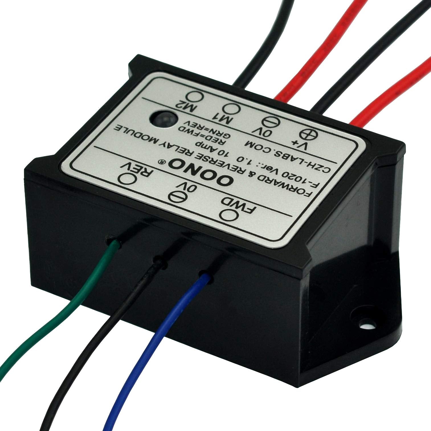 OONO module controlling linear actuator in use demonstrating reliable bidirectional motion