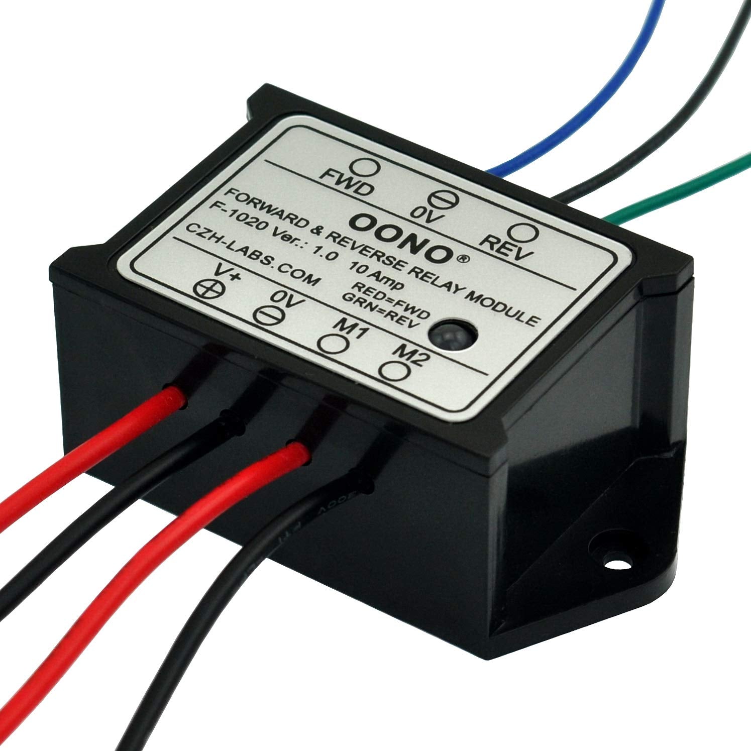 OONO module mounted inside enclosure illustrating compact size and tidy install