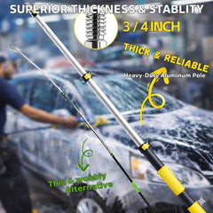 Opow medium bristle brush detail, scrubs away stubborn road grime