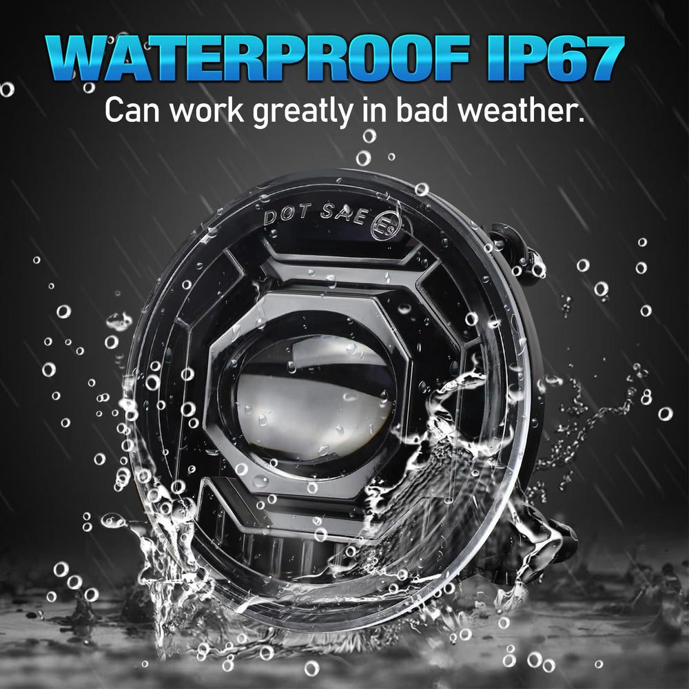 OPP ULITE night beam 6500K cool white improving road visibility