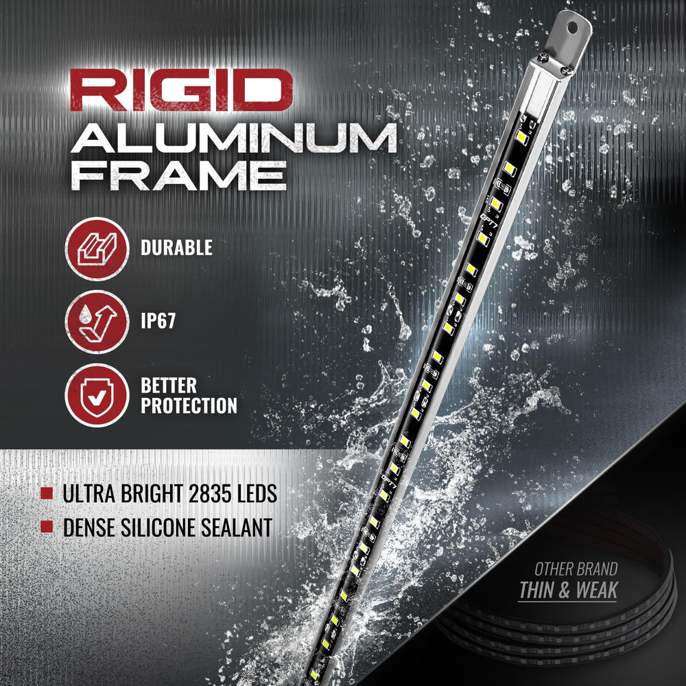 OPT7 Aura aluminum housing close-up showing durable corrosion resistance