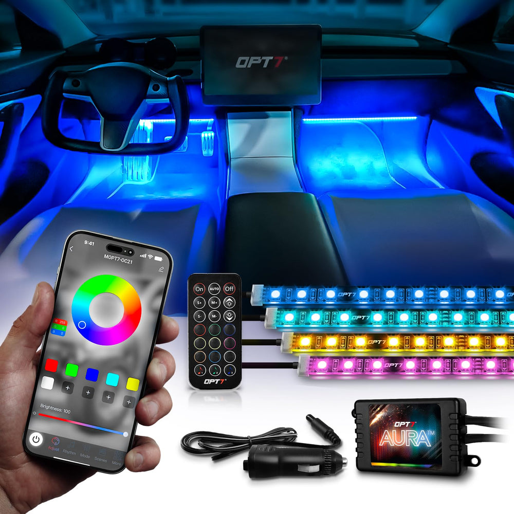 OPT7 front packaging showing kit contents and benefits