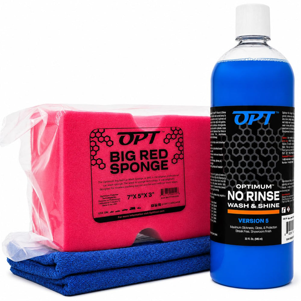 Optimum Polymer Technologies ONR Version 5 bottle front showing label and size benefit