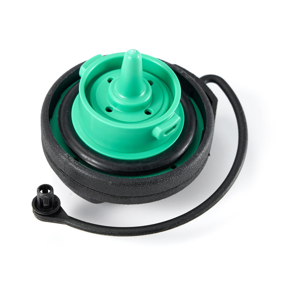 Opuiue cap in garage during installation showing easy DIY replacement