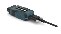 Opus IVS close-up of detachable USB cable offering easy field replacement